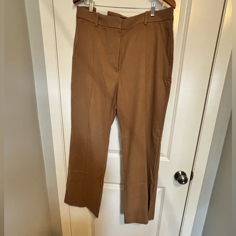 Banana Republic - beige wide leg pants